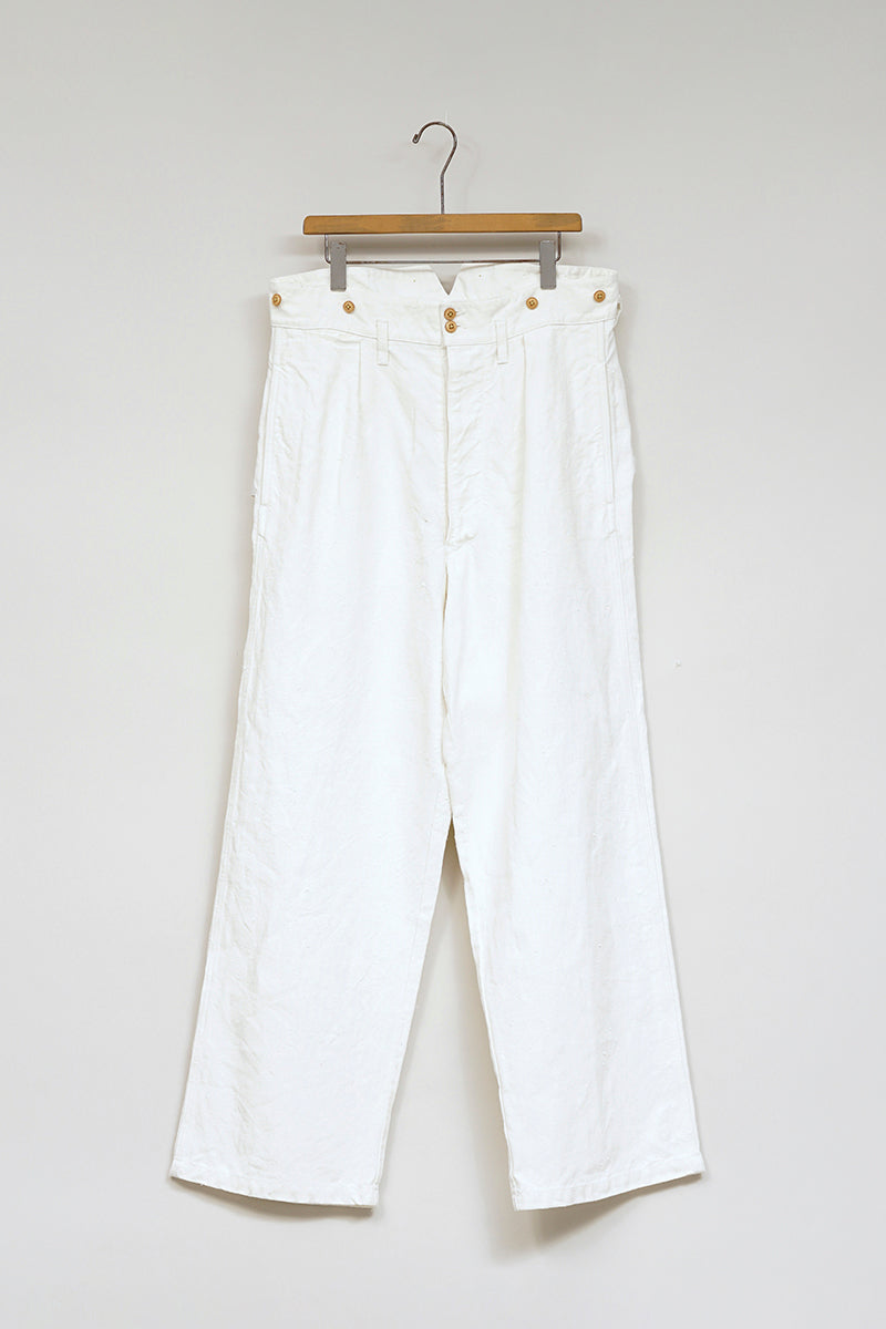 Man French Work Pant Hemp Canvas