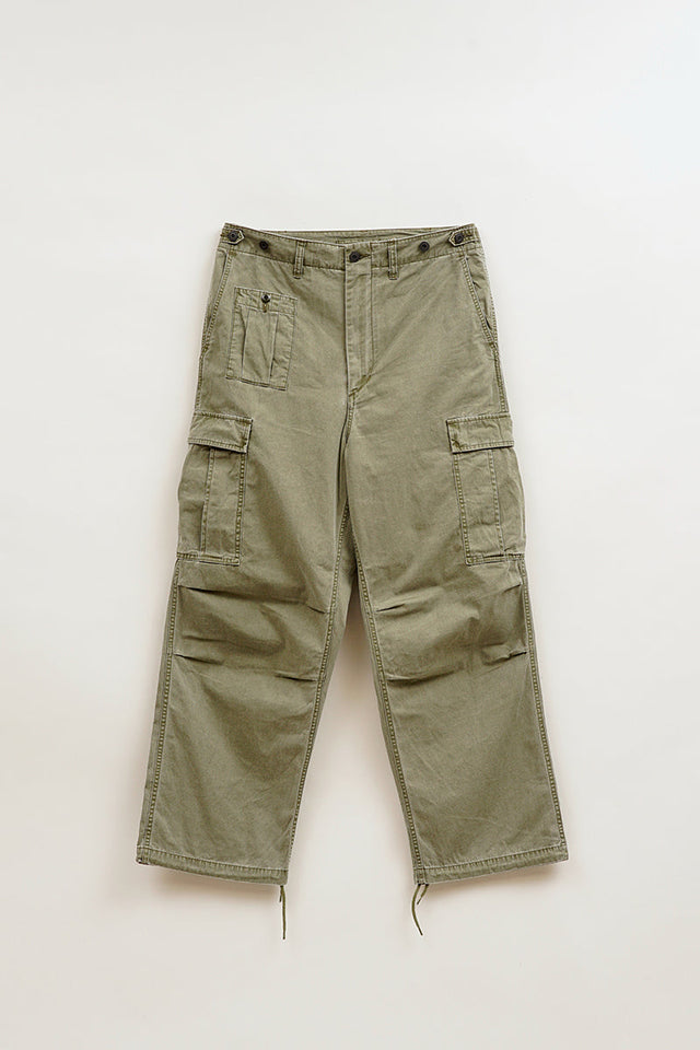 【ナイジェル・ケーボン】MAN / アーミーカーゴパンツ - ピグメント コットンナイロン / ARMY CARGO PANT PIGMENT COTTON NYLON