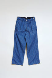 【ナイジェル・ケーボン】MAN / フレンチワークパンツ - ウォバッシュデニム / FRENCH WORK PANT - WABASH DENIM