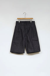 【ナイジェル・ケーボン】MAN / バトルドレスショーツ - 10オンス デニム / BATTLE DRESS SHORT - 10oz DENIM