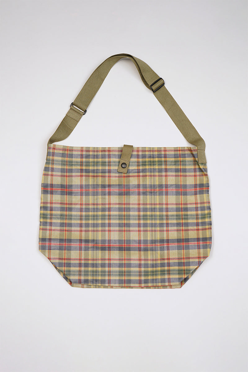 Man Multi Bag Ramie Poly Check