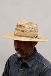 Man Strow Hat Mesh