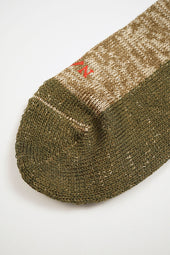 Man Linen Cotton Pile Socks