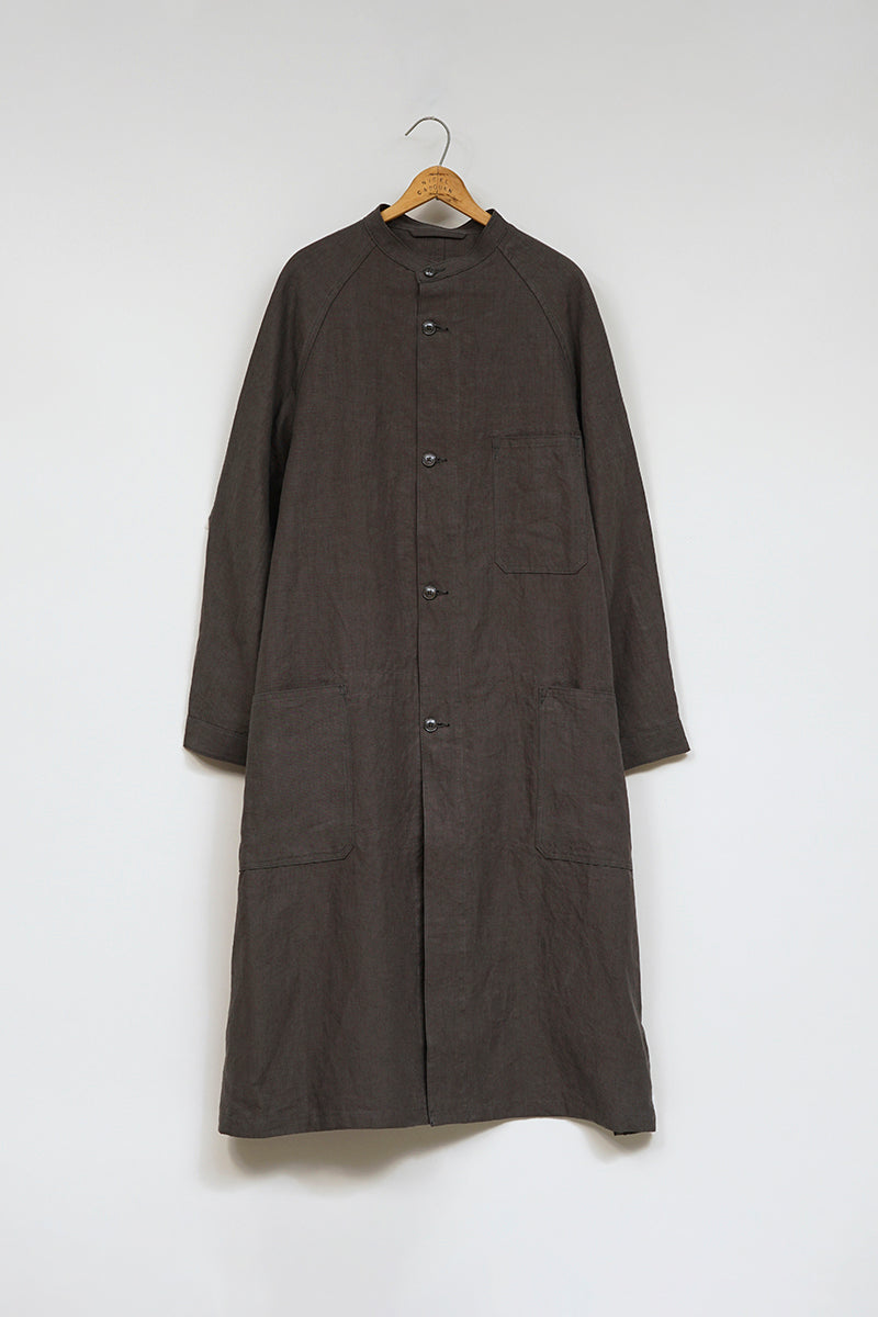 Man Architect Coat Linen Nidom
