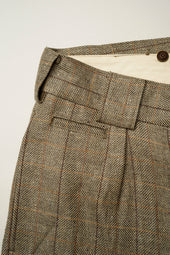 【ナイジェル・ケーボン】MAN / エンジニアパンツ - ヘンプリネンチェック / ENGINEER PANT - HEMP LINEN CHECK