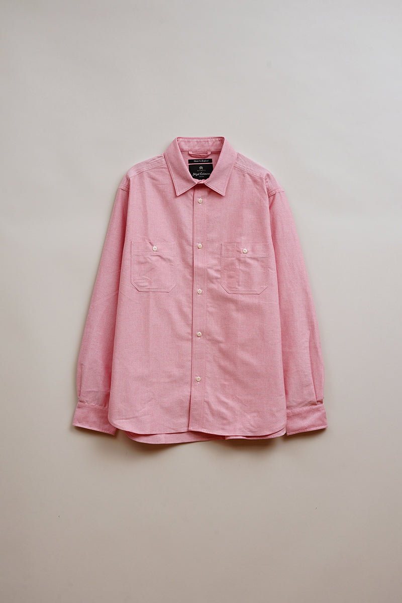 Man Sh001 5 Utility Oxford Work Shirt