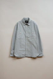 Man Sh001 5 Utility Oxford Work Shirt