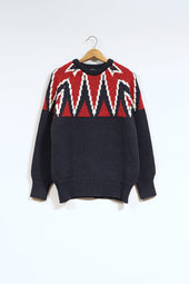 【ナイジェル・ケーボン】MAN / キークルーニット / KEY CREW KNIT