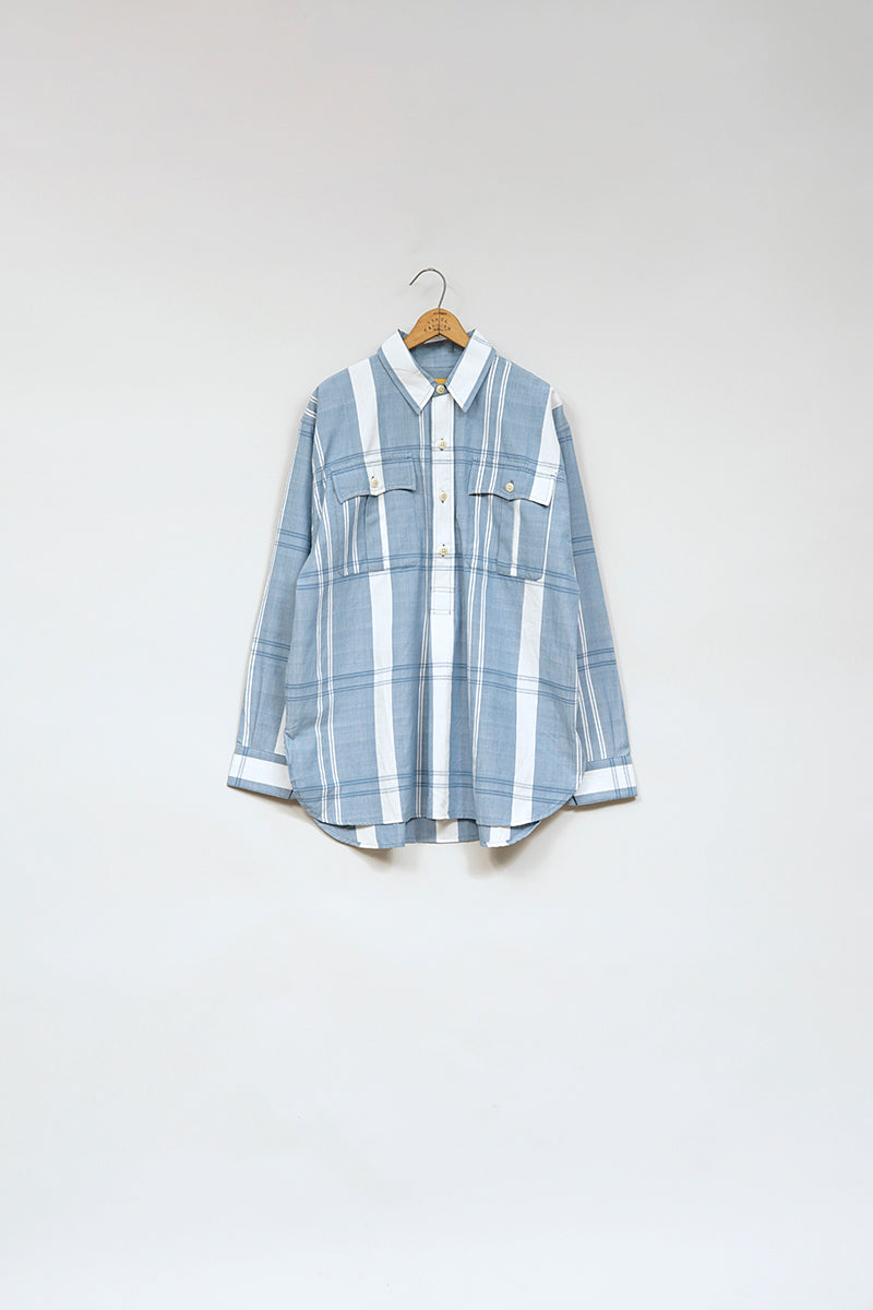 Man Nigel Cabourn Original Madras Trading Company 2 Poh Shirt Lt Wt Canvas