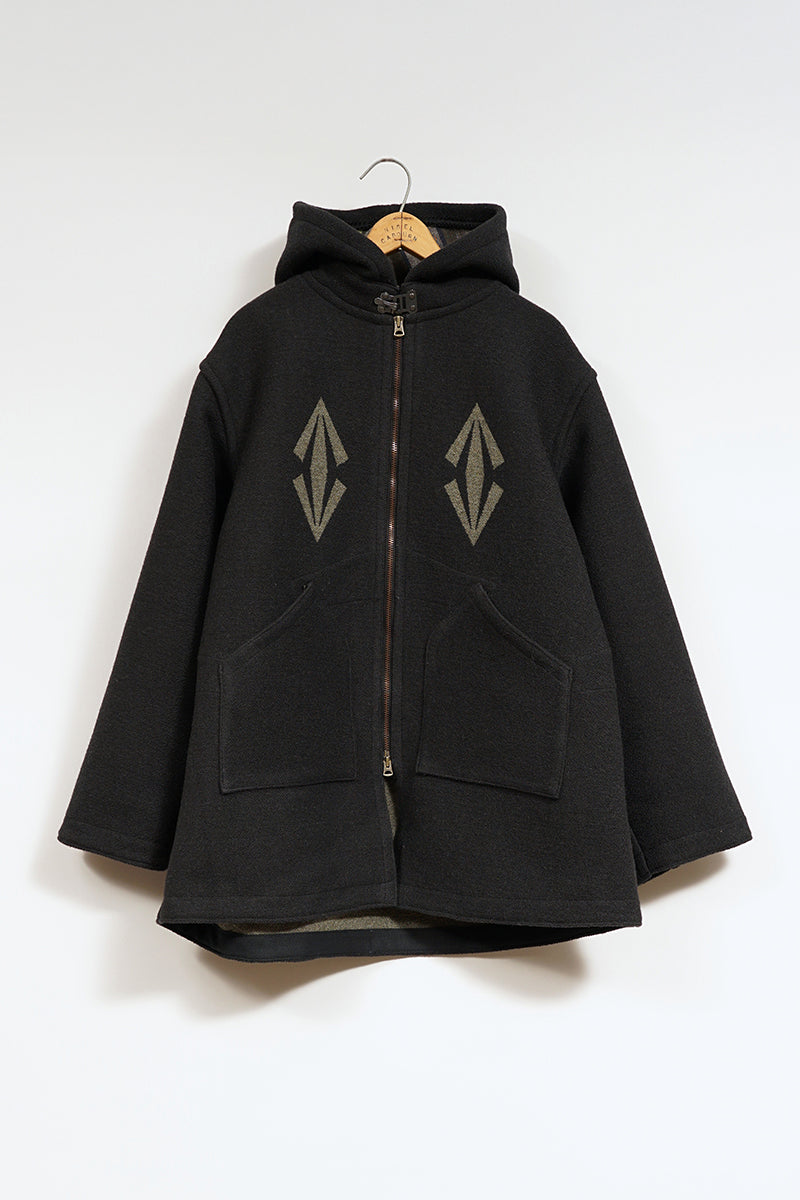 Man Waiting Coat Rag Jacquard