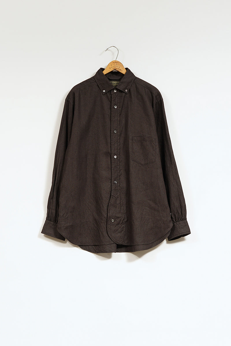Man British Officers Shirt Hemphorse Cloth