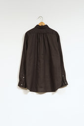 Man British Officers Shirt Hemphorse Cloth
