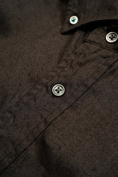 Man British Officers Shirt Hemphorse Cloth