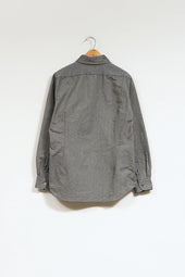 【ナイジェル・ケーボン】MAN / ブリティッシュオフィサーズシャツ - ブラック / BRITISH OFFICERS SHIRT - BLACK