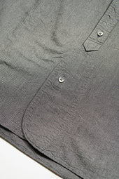 【ナイジェル・ケーボン】MAN / ブリティッシュオフィサーズシャツ - ブラック / BRITISH OFFICERS SHIRT - BLACK