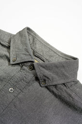 【ナイジェル・ケーボン】MAN / ブリティッシュオフィサーズシャツ - タイプ2 ブラック/ BRITISH OFFICERS SHIRT - TYPE2 BLACK