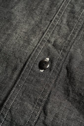 【ナイジェル・ケーボン】MAN / ユーティリティーシャツ タイプ2 - 10オンスデニムブラック / UTILITY SHIRT TYPE2 - 10oz DENIM BLACK