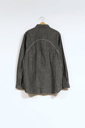 【ナイジェル・ケーボン】MAN / ニューメディカルシャツ - ブラック / NEW MEDICAL SHIRT - BLACK