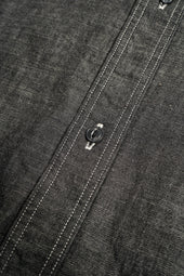 【ナイジェル・ケーボン】MAN / ニューメディカルシャツ - ブラック / NEW MEDICAL SHIRT - BLACK