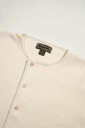 【ナイジェル・ケーボン】MAN / 40sヘンリーロングスリーブ - コットンキャンディーウール / 40s HENRY LONG SLEEVE - COTTONCANDY WOOL