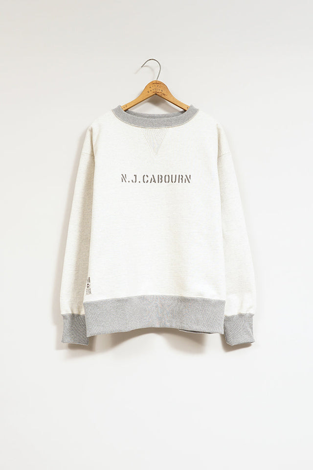 【ナイジェル・ケーボン】MAN / 50s クルーネック - 20.5オンス レタード / 50s CREW NECK - 20.5oz LETTERED