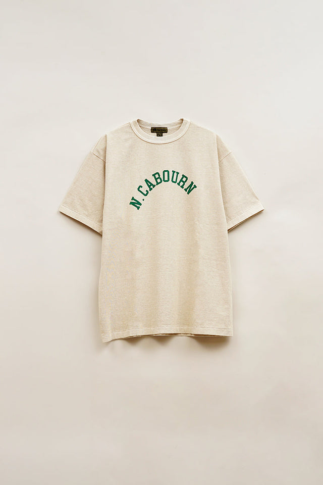 【ナイジェル・ケーボン】MAN / 6オンス プリントTシャツ/ 6oz PRINT T-SHIRT - N.CABOURN