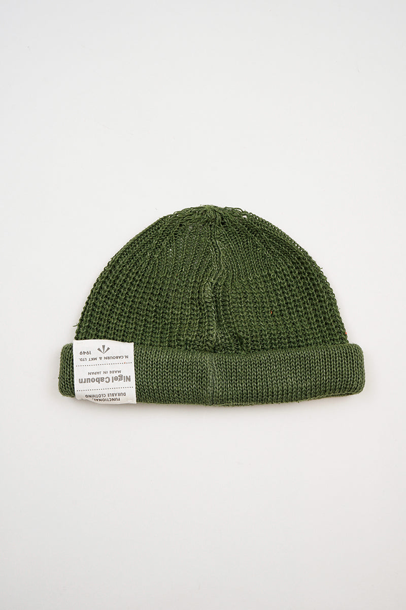 Man Beanie Linen Pigment