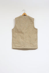 【ナイジェル・ケーボン】MAN / フレンチワークベスト - ヘンプ / FRENCH WORK VEST - HEMP