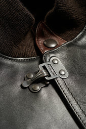 【ナイジェル・ケーボン】MAN / A-1ジャケット - ブラウンコアレザー / A-1 JACKET - BROWN CORE LEATHER