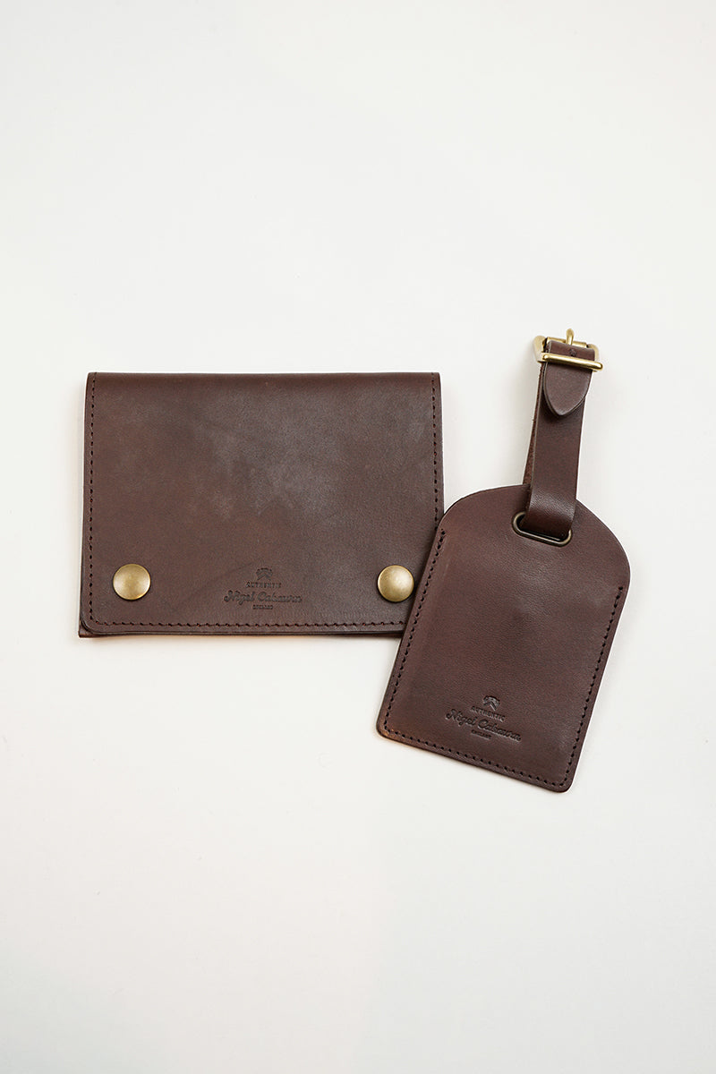 Man Passport Cover Luggage Tag