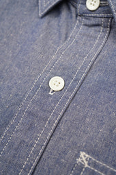 【ナイジェル・ケーボン】UNISEX / シャンブレーシャツ / SH01 CHAMBRAY SHIRT