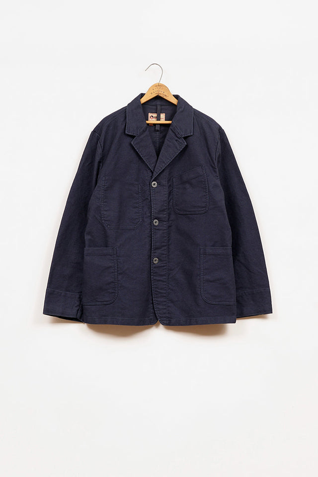 【ナイジェル・ケーボン】UNISEX / ワークスーツジャケット - モールスキン / JK03-M WORK SUIT JACKET - MOLESKIN
