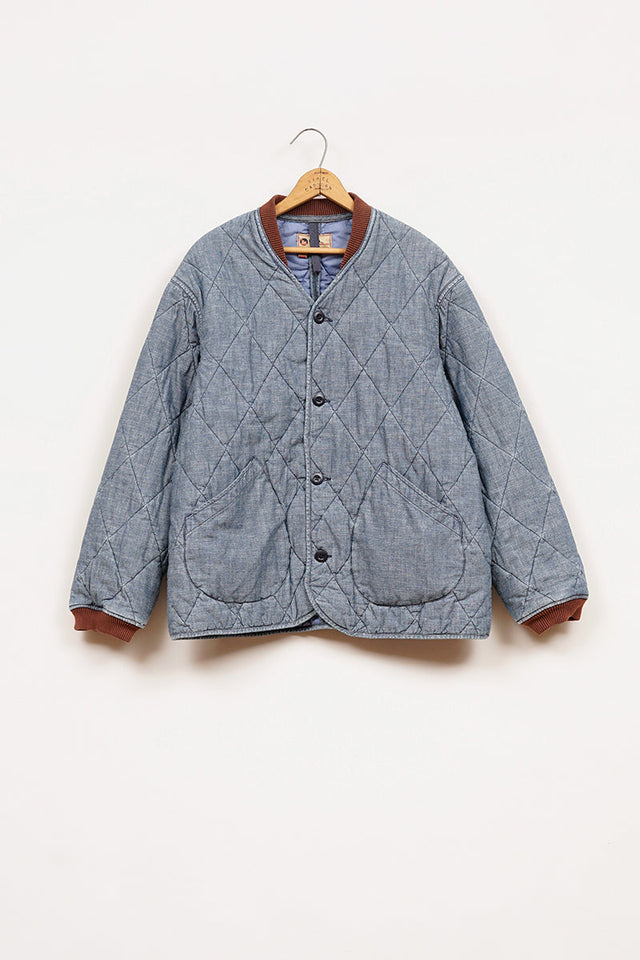 【ナイジェル・ケーボン】UNISEX / ラインジャケット - インディゴ / OW03 LINE JACKET - INDIGO