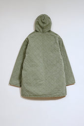 Man Quilting Deck Coat Reversible Ripstop