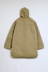 Man Quilting Deck Coat Reversible Ripstop