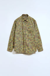 【ナイジェル・ケーボン】MAN / デッキシャツ - ダックハンターカモリバーシブル / DECK SHIRT - DUCK HUNTER CAMO REVERSIBLE