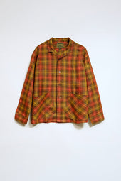 【ナイジェル・ケーボン】UNISEX / フレンチチョアジャケット - ヘンプチェック / FRENCH CHORE JACKET - HEMP CHECK
