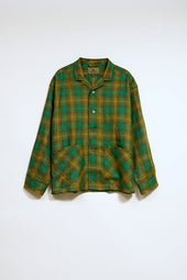 Unisex French Chore Jacket Hemp Check