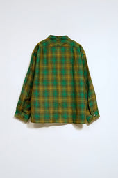 Unisex French Chore Jacket Hemp Check