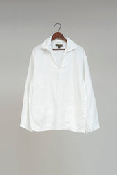 Man French Pullover Shirt Hemp