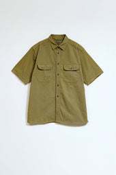 【ナイジェル・ケーボン】MAN / 50s スクエアヘムワークシャツ / 50s SQUARE HEM WORK SHIRT