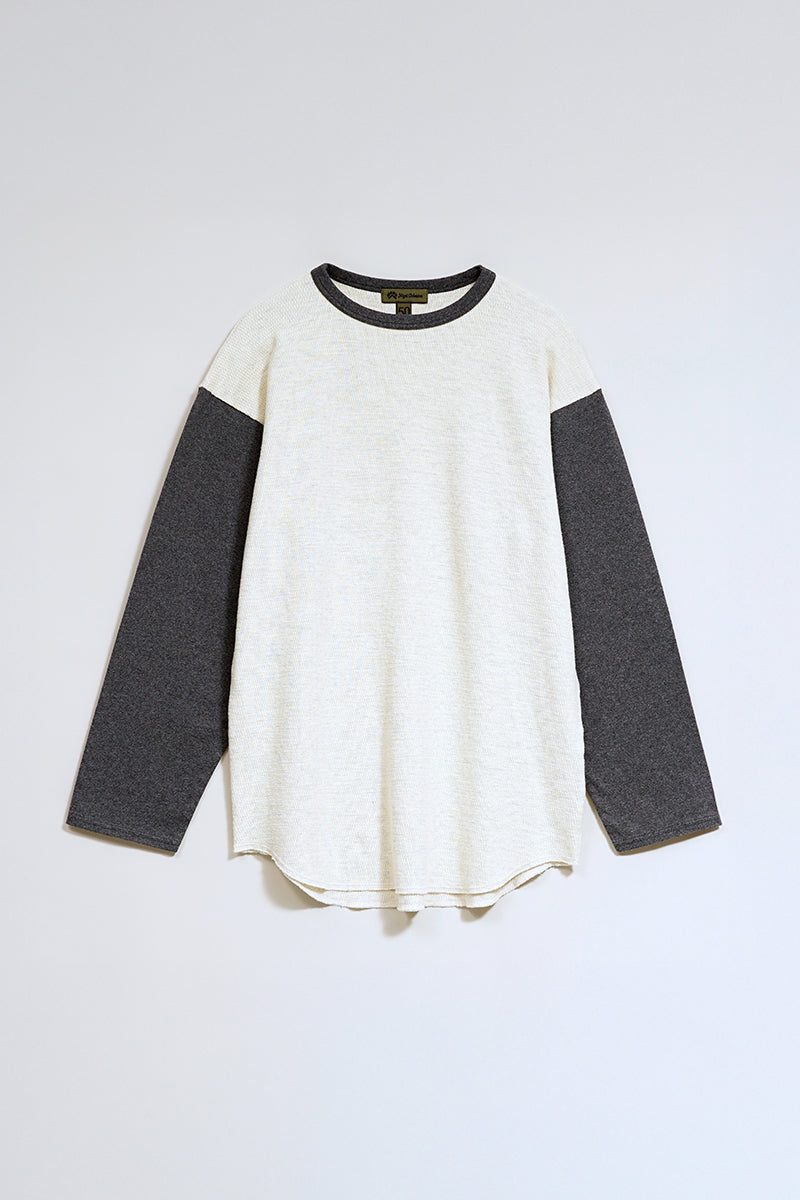 Man T Baseball T Shirt Honeycomb Knit