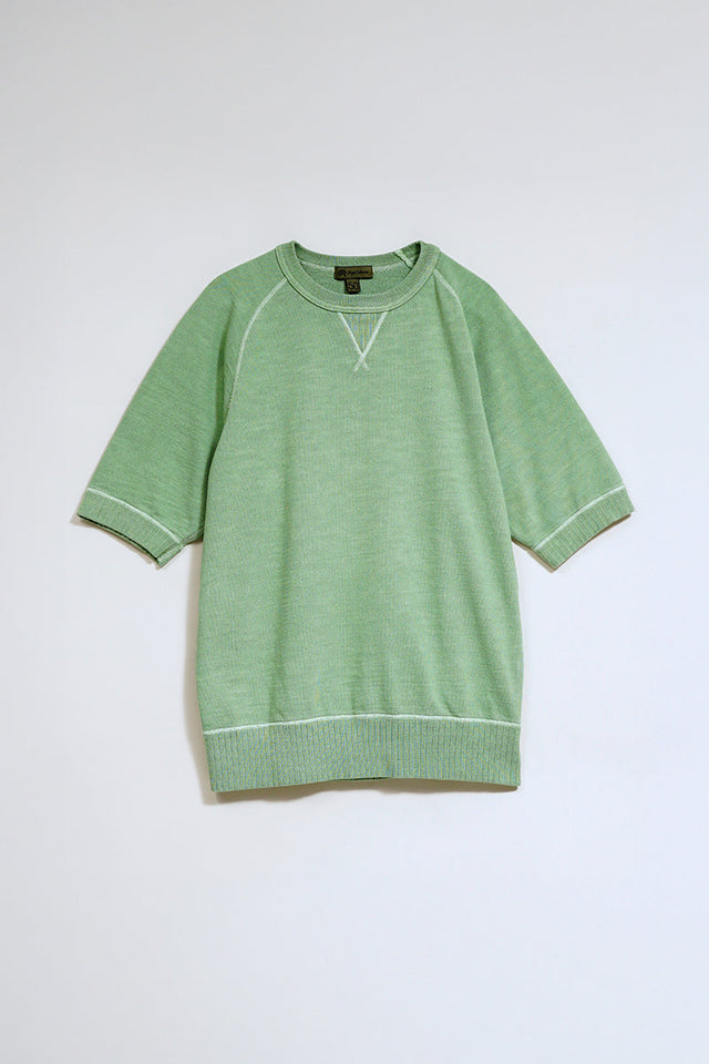 【ナイジェル・ケーボン】MAN / ショートスリーブスウェットシャツ - コットンピグメント / SHORTSLEEVE SWEAT SHIRT - COTTON PIGMENT