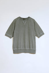 【ナイジェル・ケーボン】MAN / ショートスリーブスウェットシャツ - コットンピグメント / SHORTSLEEVE SWEAT SHIRT - COTTON PIGMENT