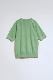 【ナイジェル・ケーボン】MAN / ショートスリーブスウェットシャツ - コットンピグメント / SHORTSLEEVE SWEAT SHIRT - COTTON PIGMENT
