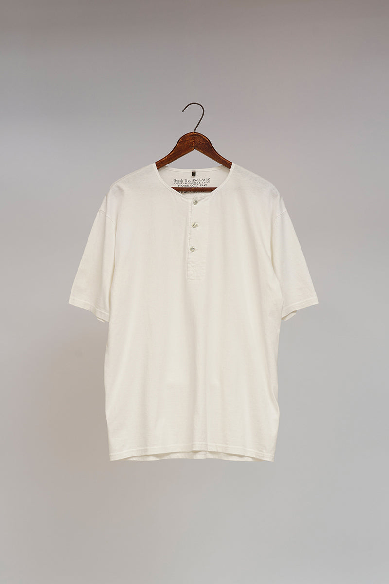 Man 50s 50s Henley Neck Shirt