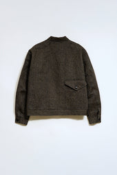 【ナイジェル・ケーボン】MAN / フレンチワークジャケット - ミックスブラックシャンブレー / FRENCH WORK JACKET - MIX BLACK CHAMBRAY