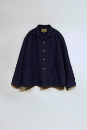 Man French Chore Jacket Linen Nidom