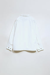 Man French Chore Jacket Linen Nidom