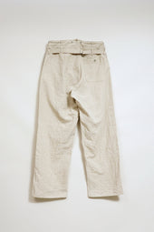 Man 30s 30s French Work Pant Linen Nidom